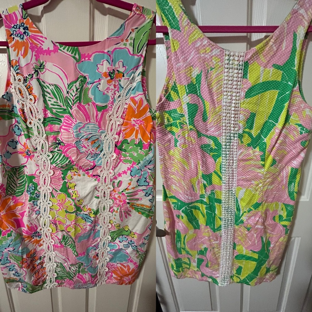 2 Lilly Pulitzer x Target shift dresses